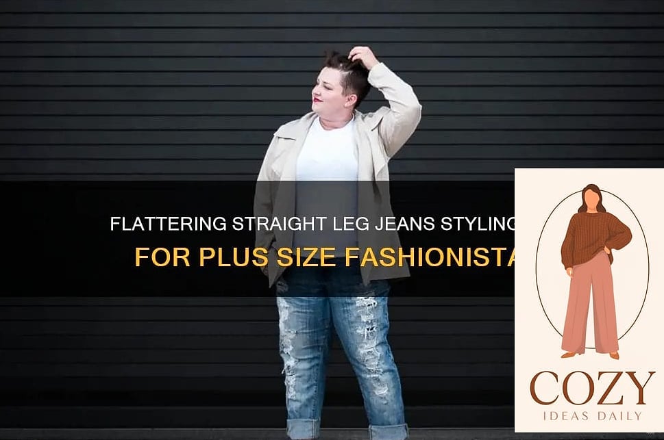 Straight-Leg Jeans and a Statement Top