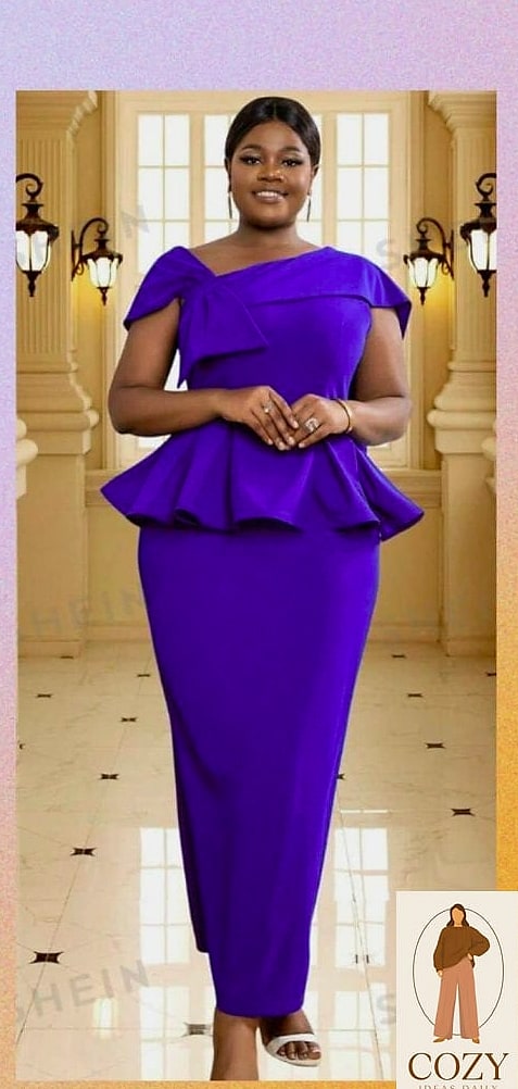 Structured Peplum Dress