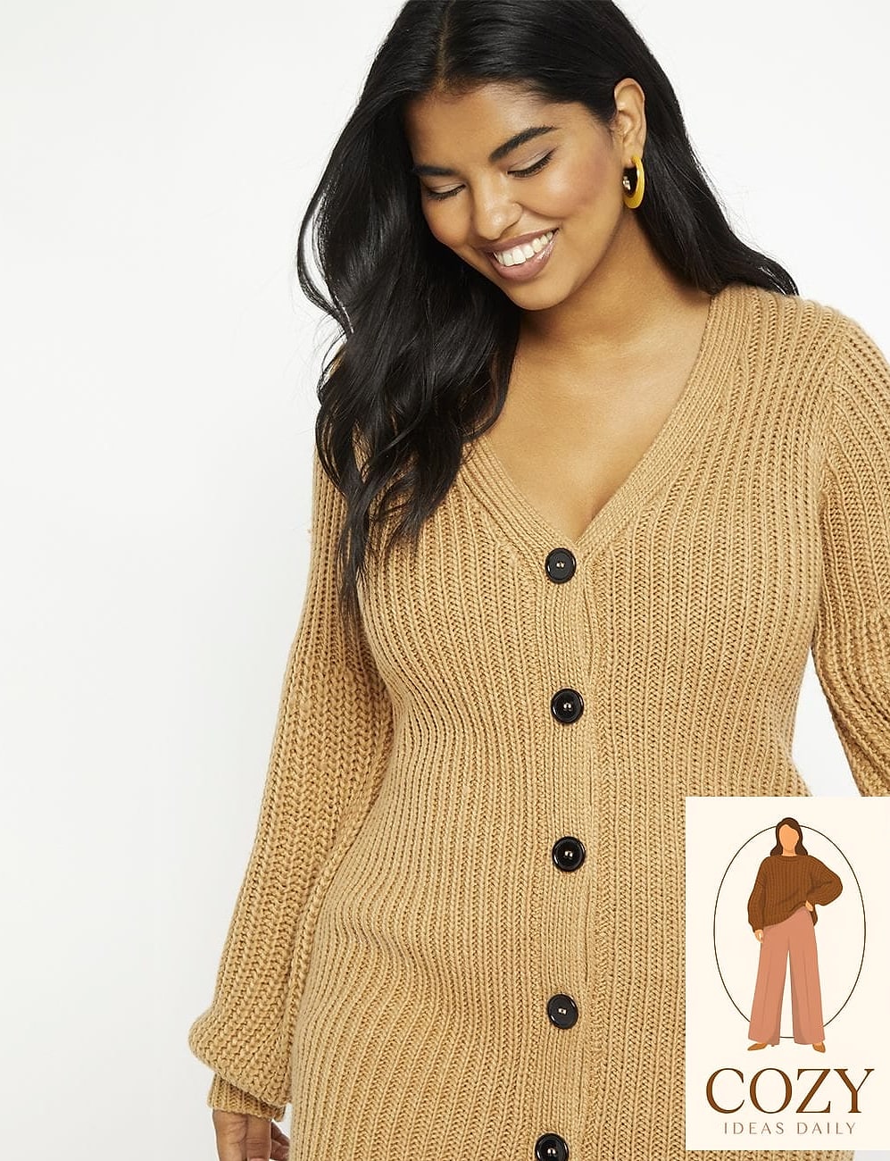Sweater Dress with Tall Boots