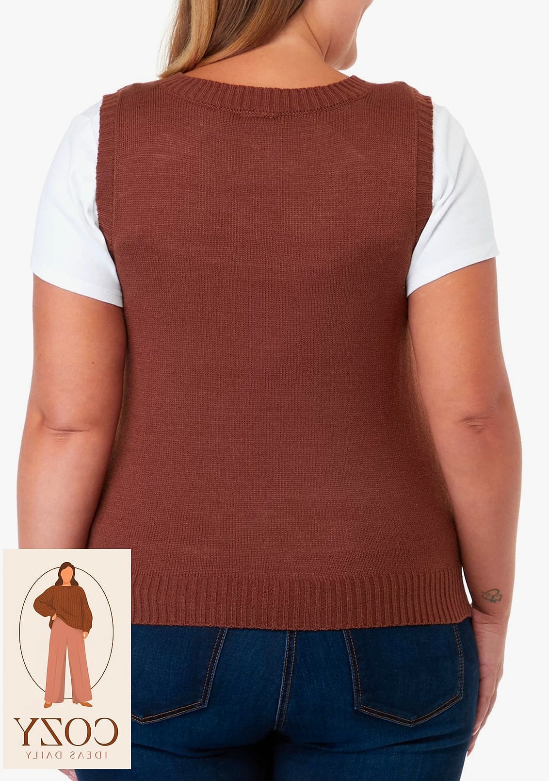 The Sweater Vest Layered Look