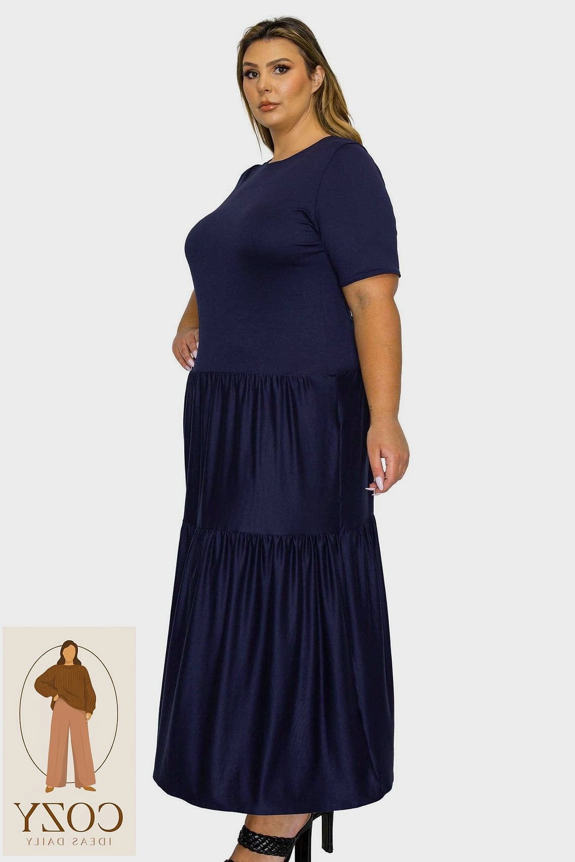 The Tiered Maxi in Earth Tones