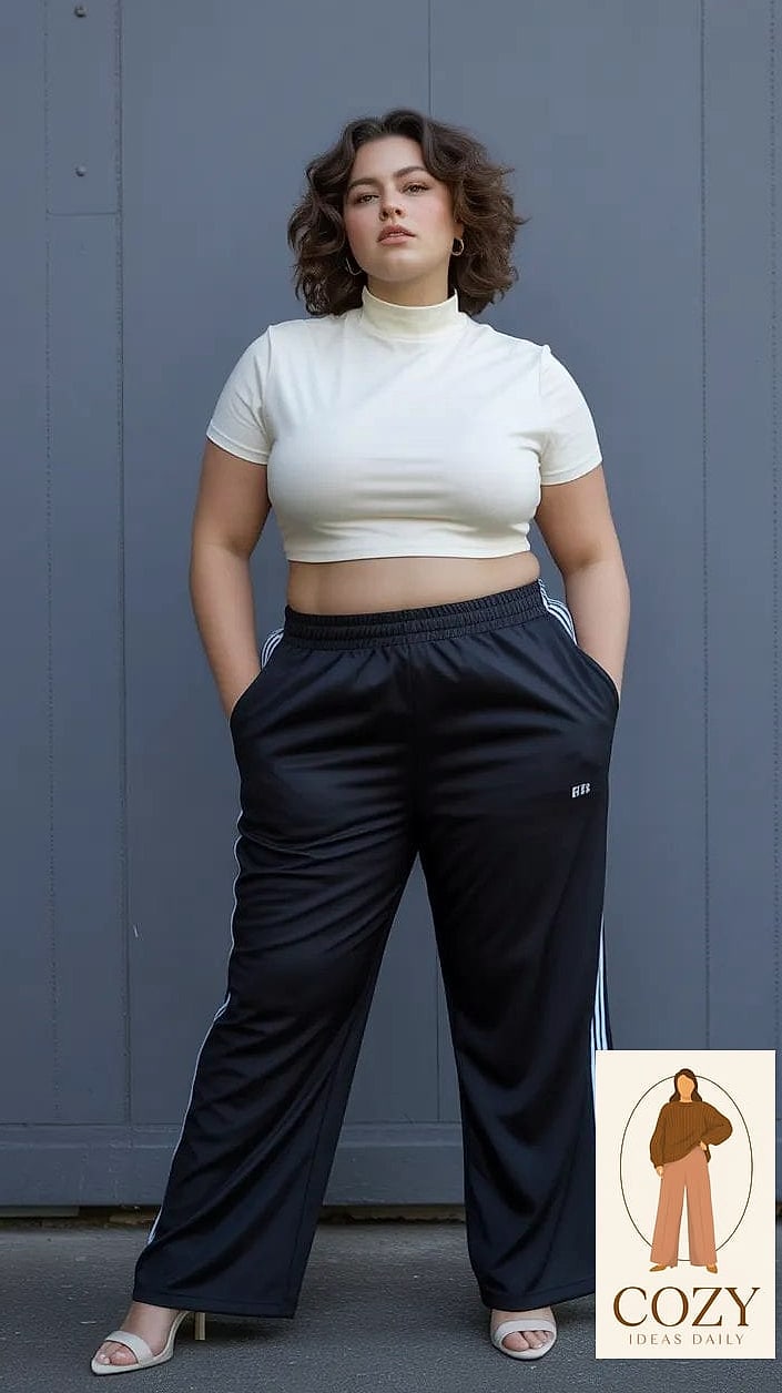 Track Pants and Crop Top for Errands