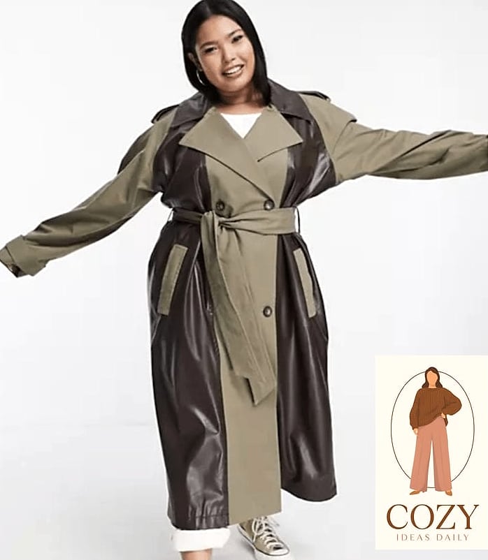 28 Plus Size Curvy Outfits That Will Transform Your Look 13 The Trench Coat Over Everything