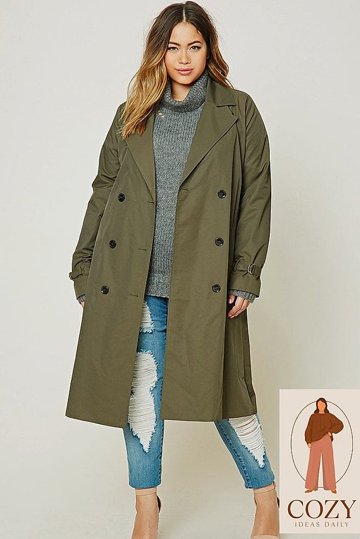 Trench Coat Over a Summer Dress
