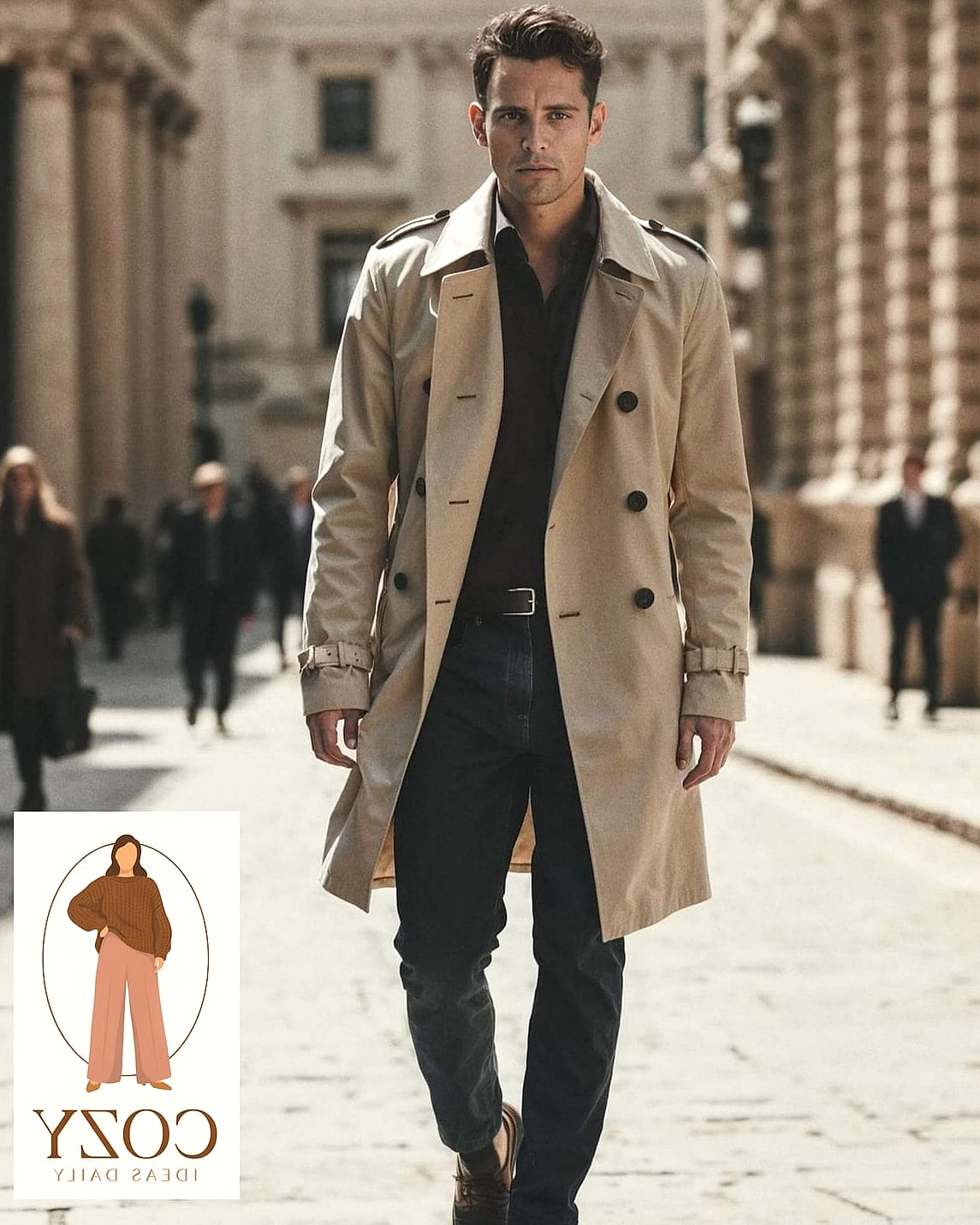 The Trench Coat Layered Look