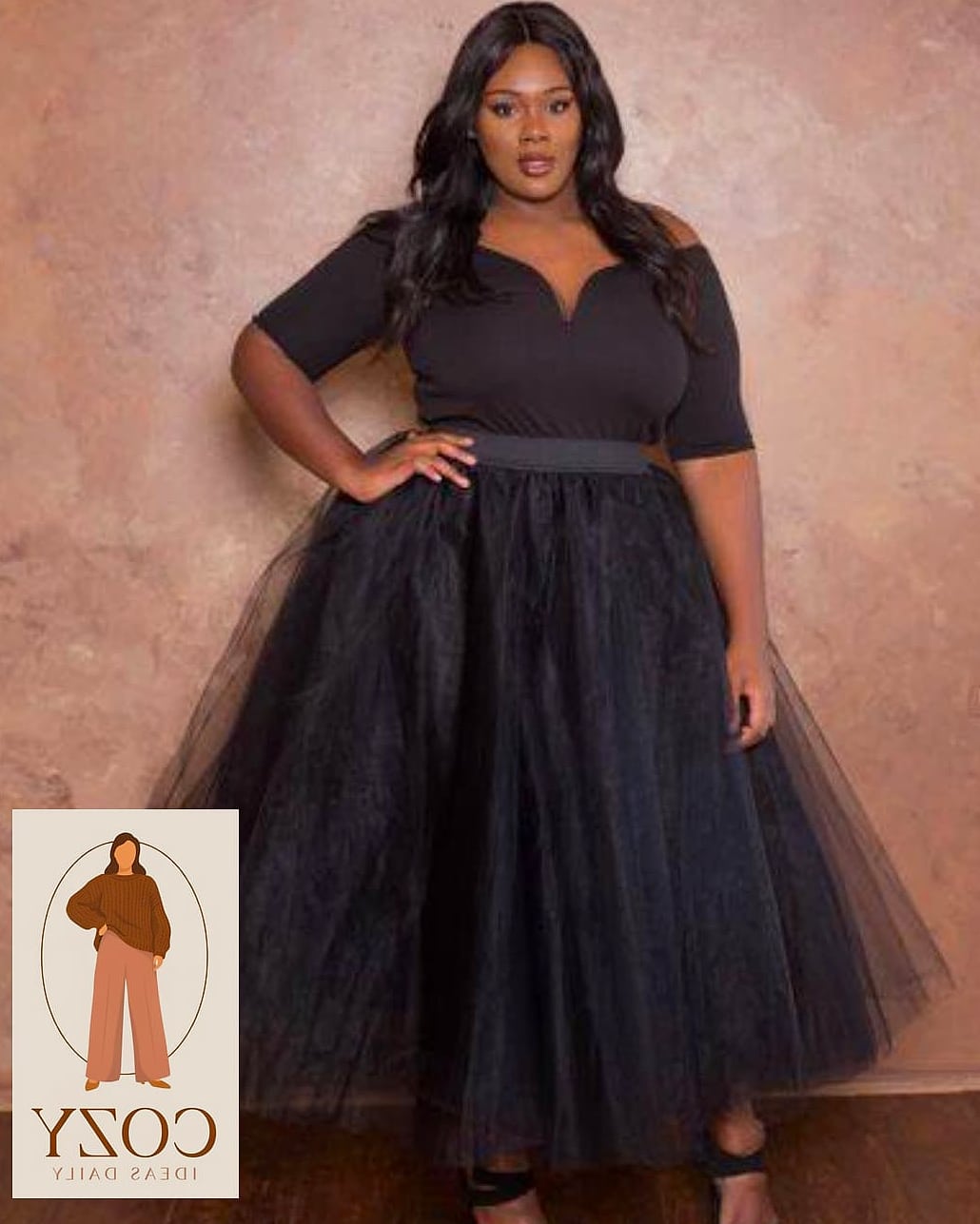 A Tulle Skirt Party Dress for Drama