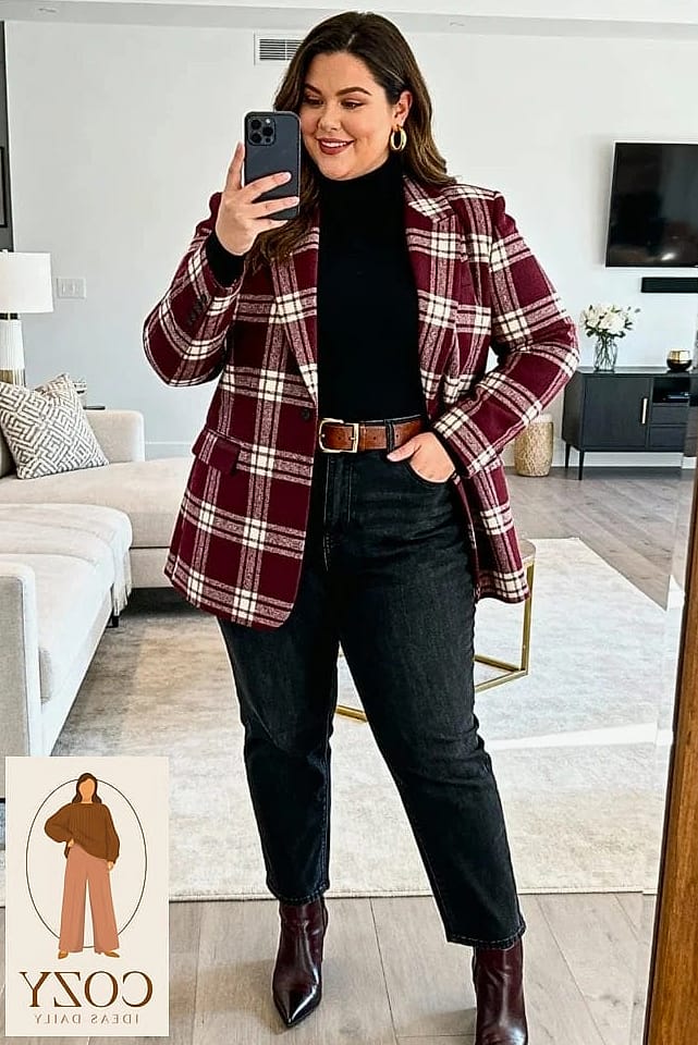 The Turtleneck and Blazer Layer