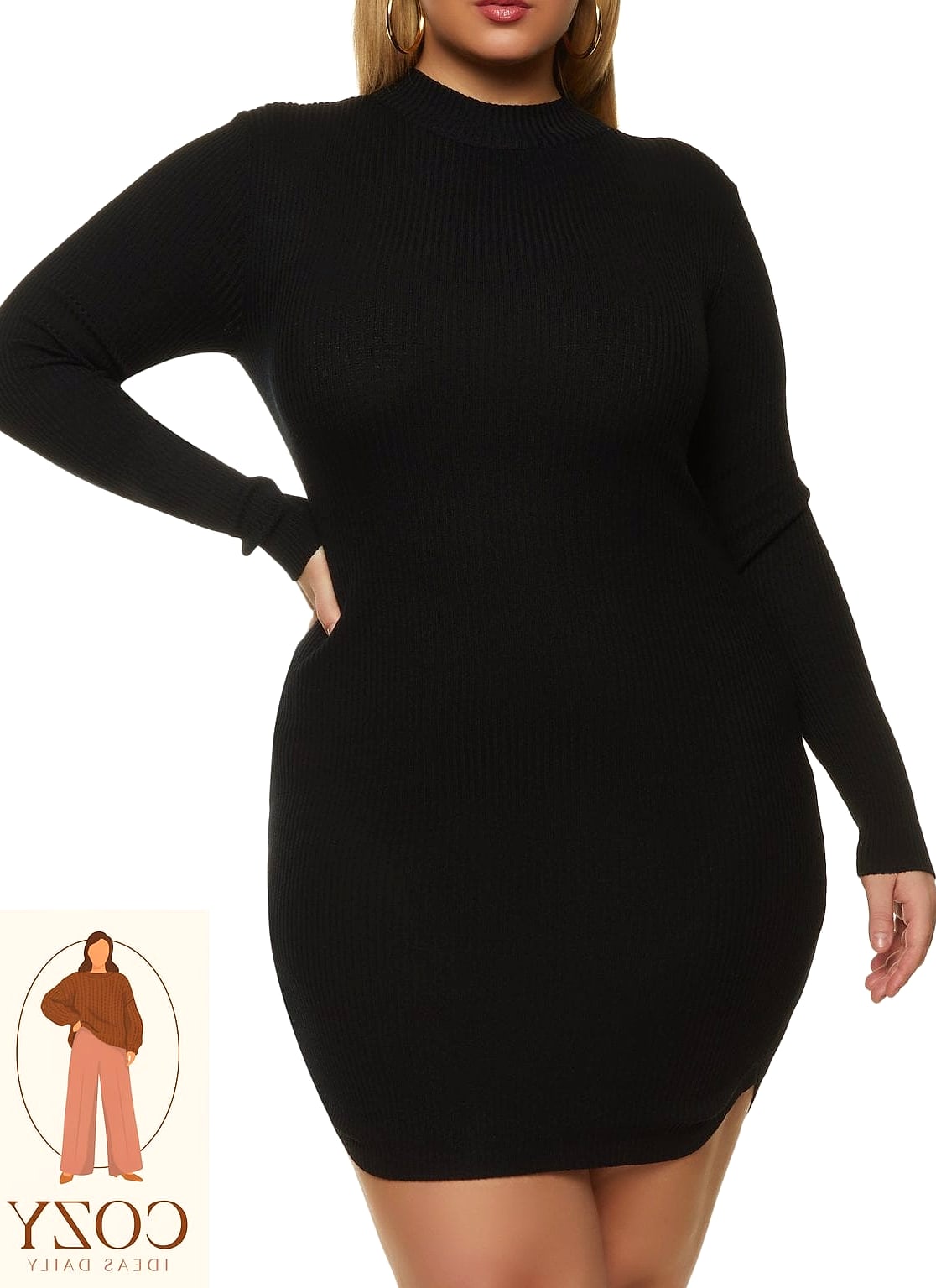 The Turtleneck Dress for Sleek Layering