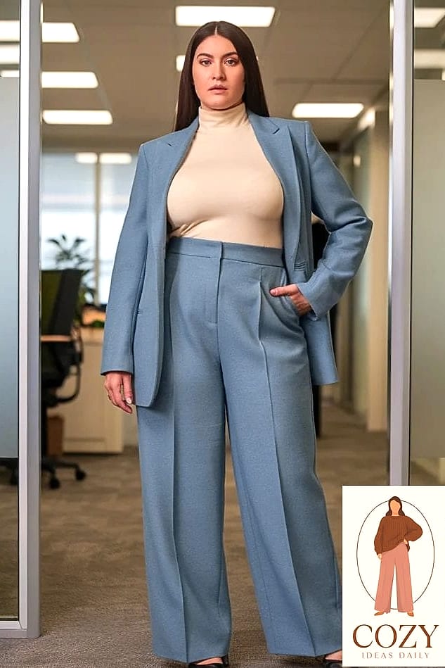 The Turtleneck and Trouser Combo