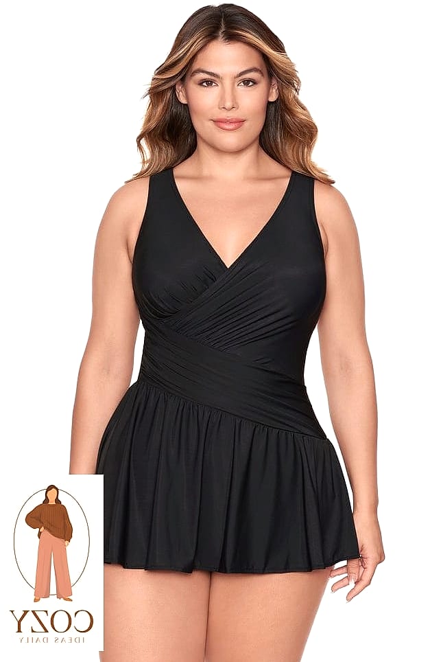23 Plus Size Workout Outfits You Need to Try Next 8 The Two-Piece Swim-Inspired Set