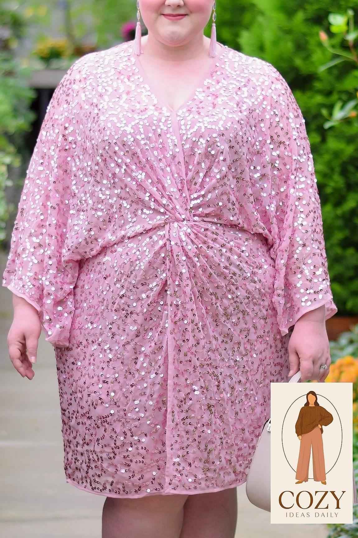 Two-Piece Sequin Skirt Set
