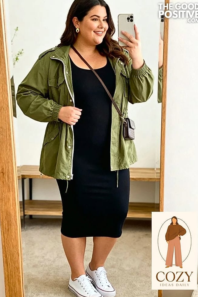 The Utility Jacket and Flare Jean Combo