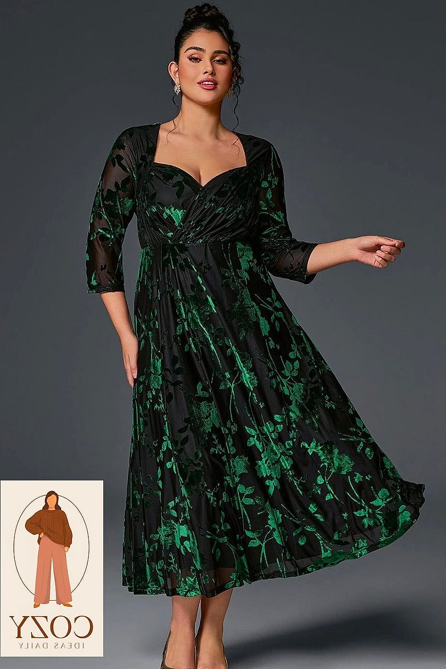 Velvet Dress for a Fall or Winter Birthday