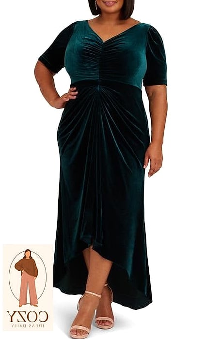 Velvet Slip Skirt and Turtleneck