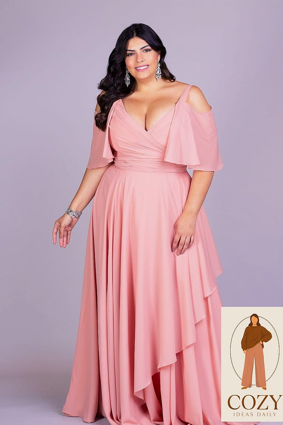 Vestido Longo Metalizado