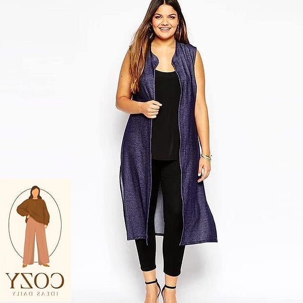 Vests Layered Over Long Sleeves