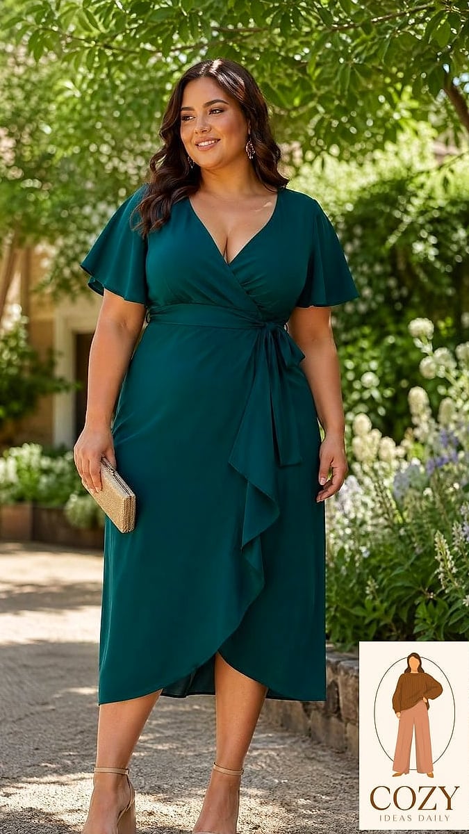 The Wedding Guest Wrap Dress