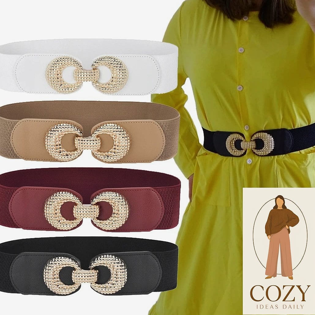 Wide Belt to Define the Waist