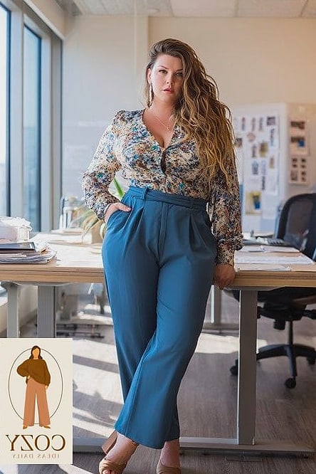 Wide-Leg Jeans with a Blazer and Loafers