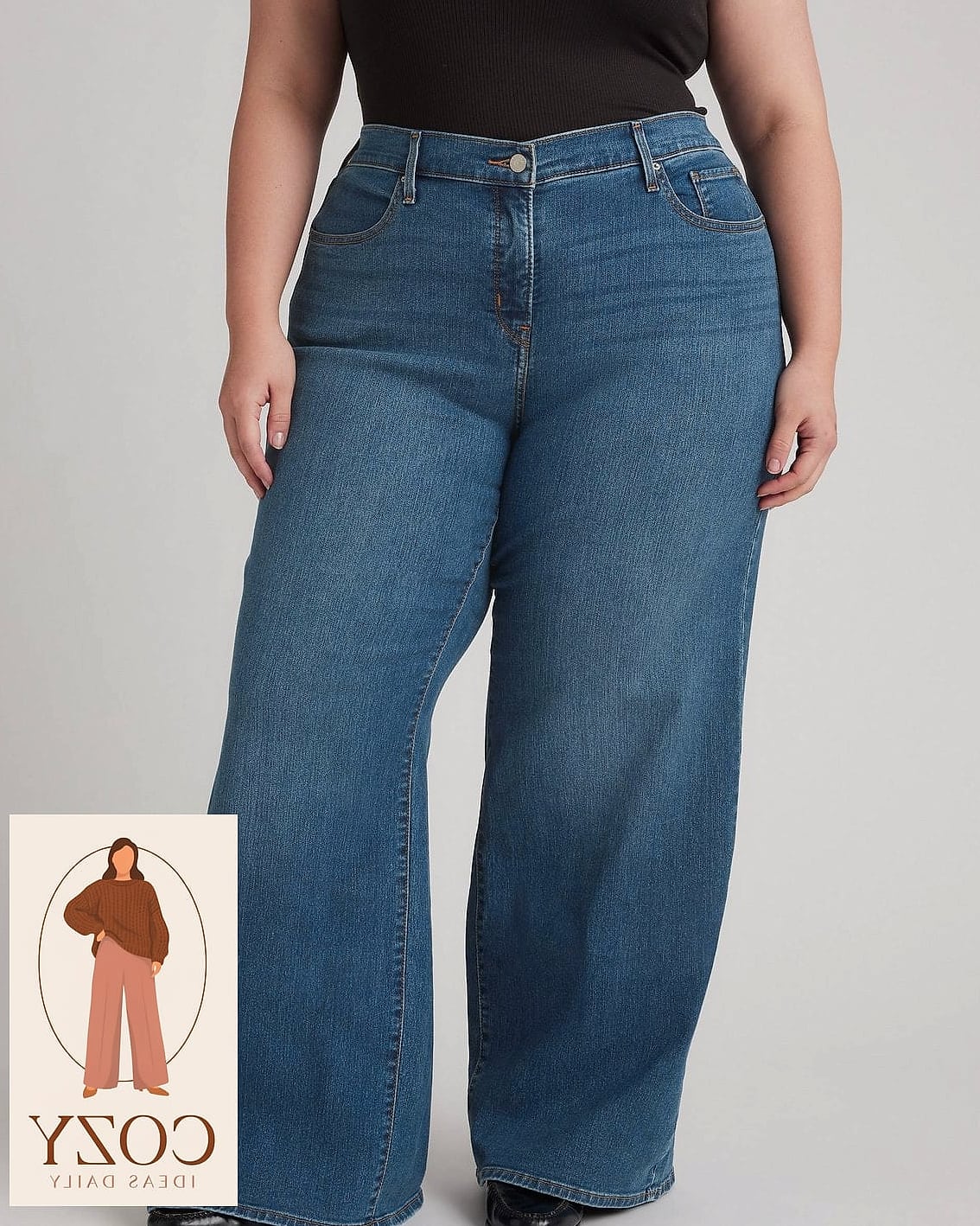 Wide-Leg Trousers and a Silk Camisole