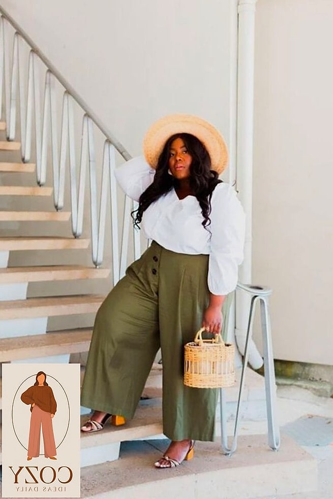 Wide-Leg Trousers and a Fitted Tank