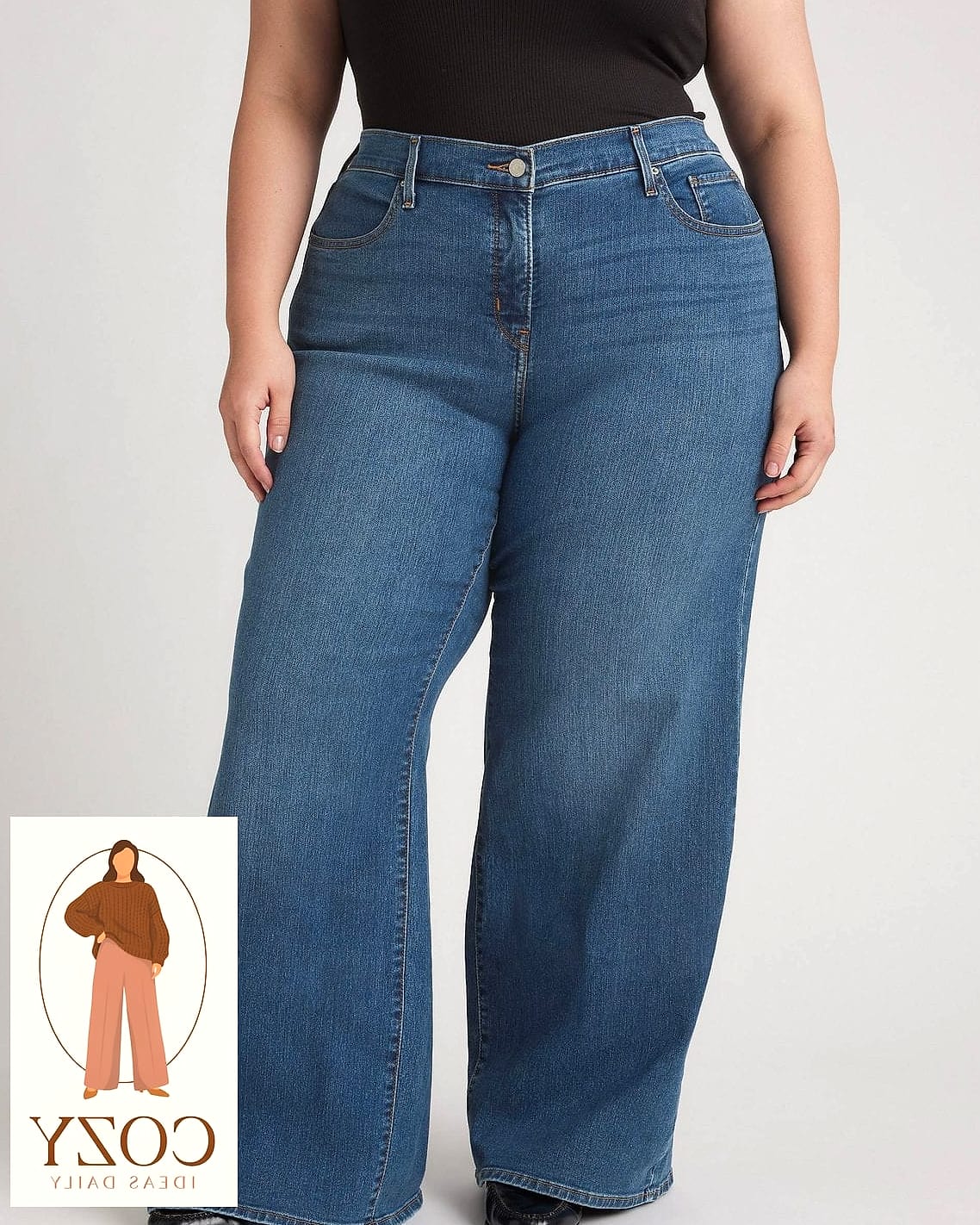 Wide-Leg Cargo Pants With Crop Tops