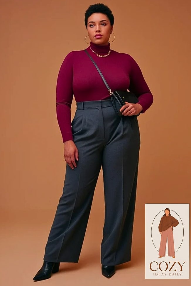 Wide-Leg Trousers and Fitted Tank