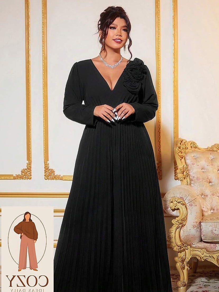 The Wide-Sleeve Kaftan Dress for Effortless Elegance