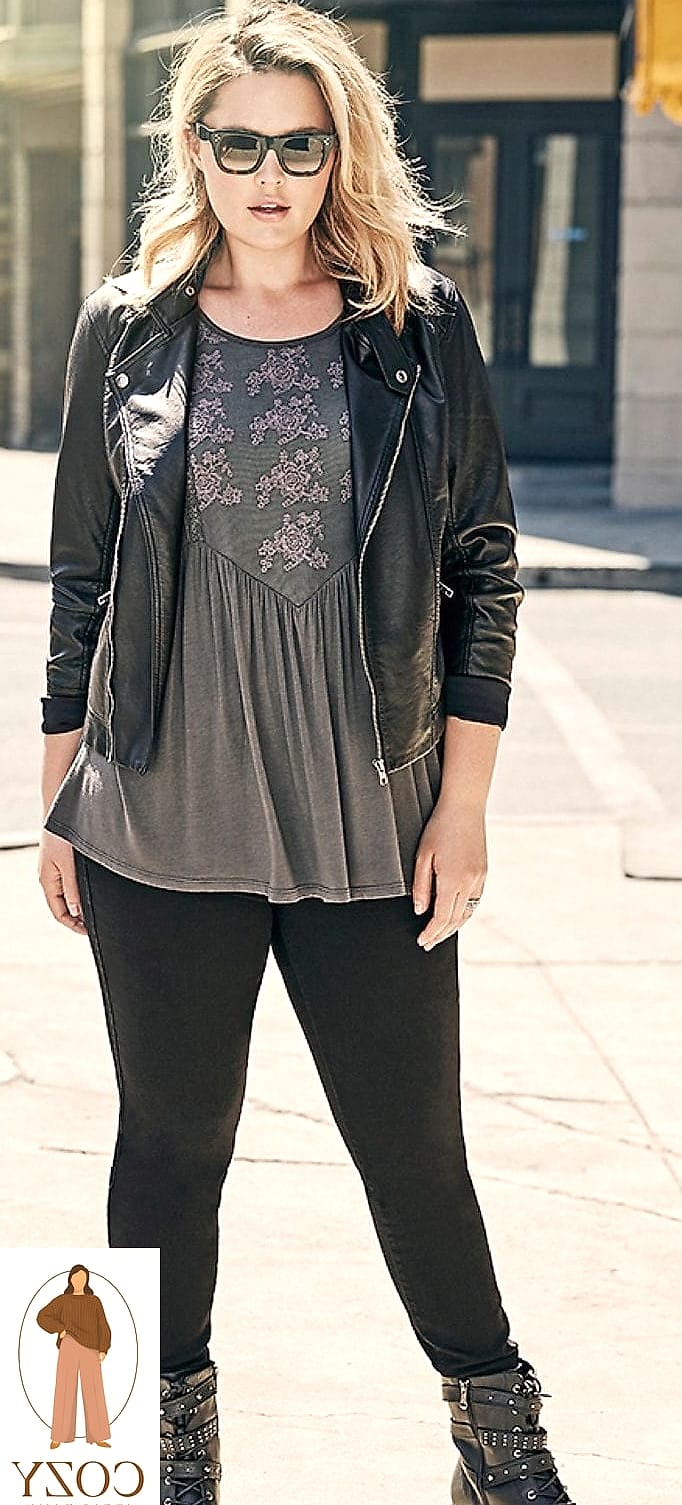 Wrap Cardigan Over a Basic Tee