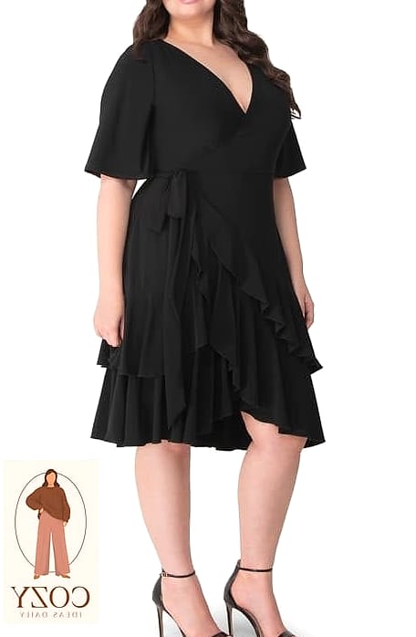 23 Plus Size Wedding Guest Dress Summer You Need to Try Next 3 The Wrap Dress in Cobalt Blue