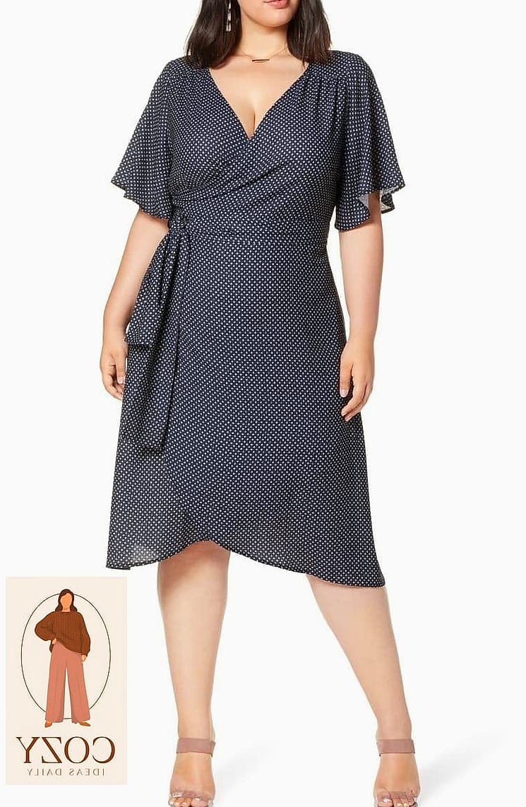 A Wrap Dress That Does All the Flattering for You