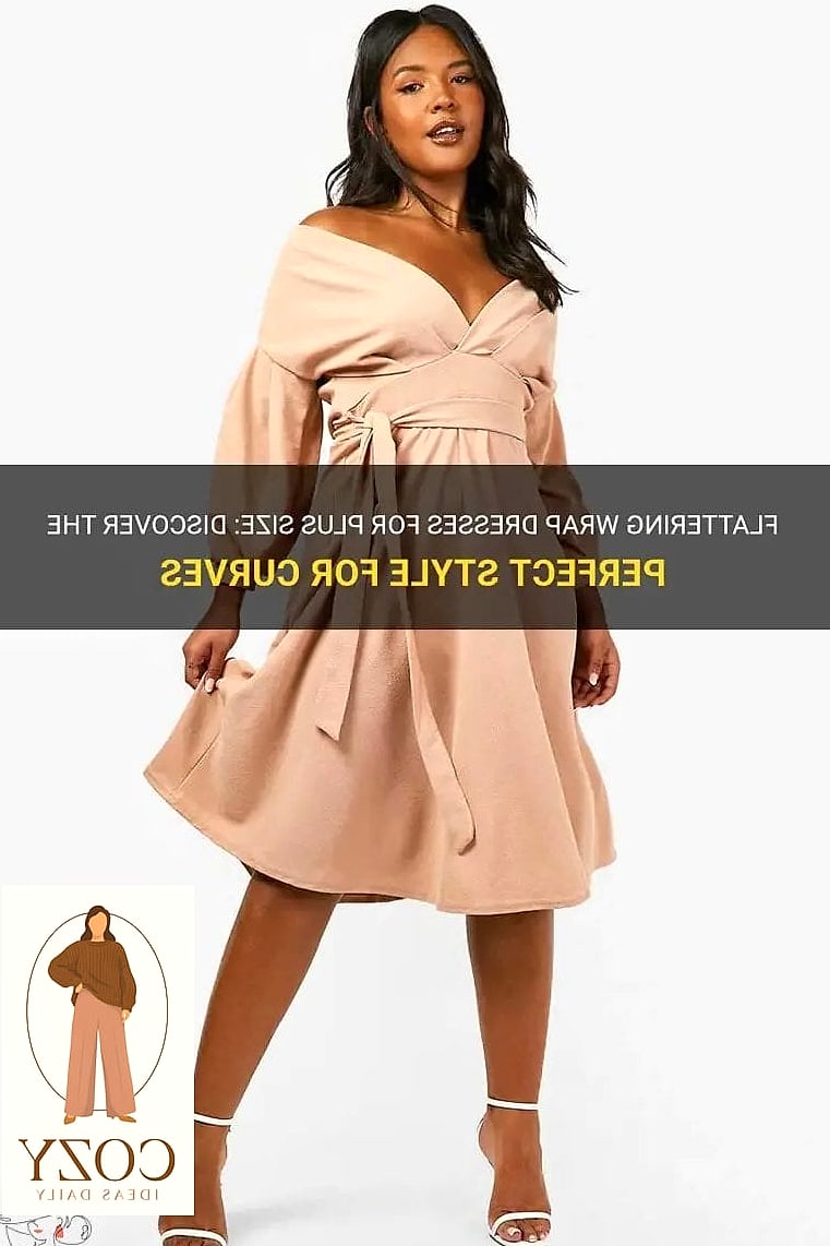Wrap Dress with a Belt Detail