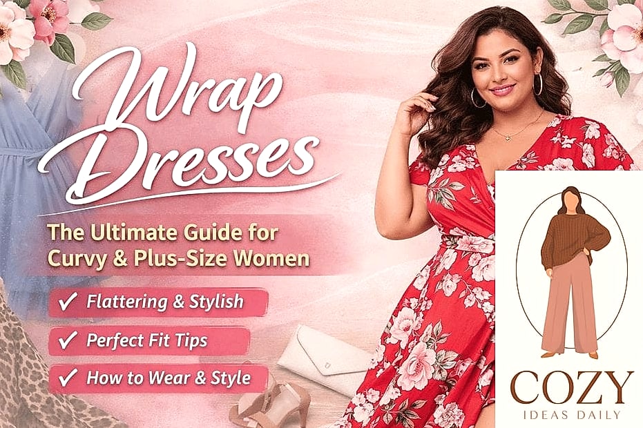 28 Plus Size Curvy Outfits That Will Transform Your Look 2 The Wrap Dress That Does It All
