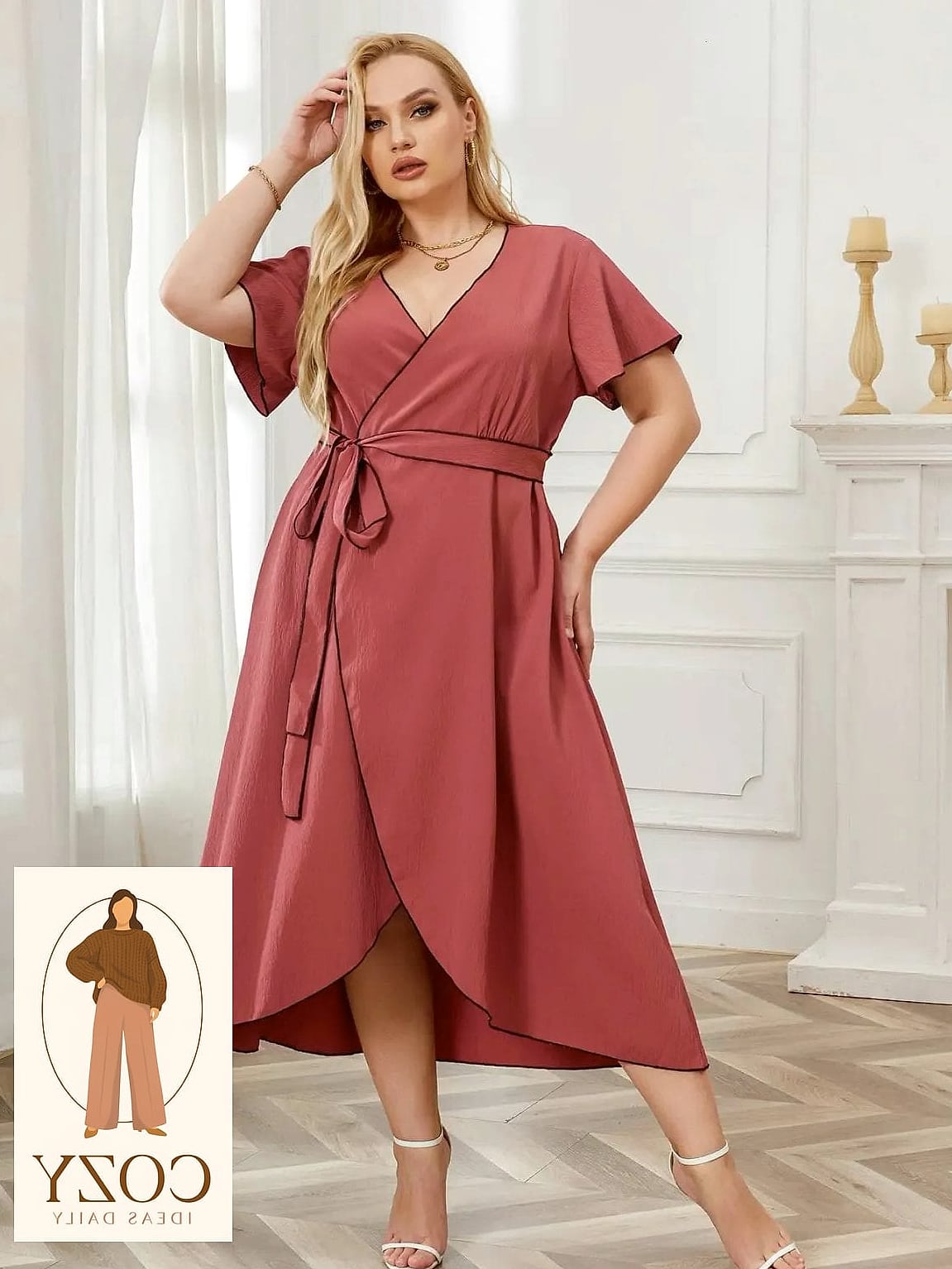 The Wrap Dress That Adjusts to Your Shape