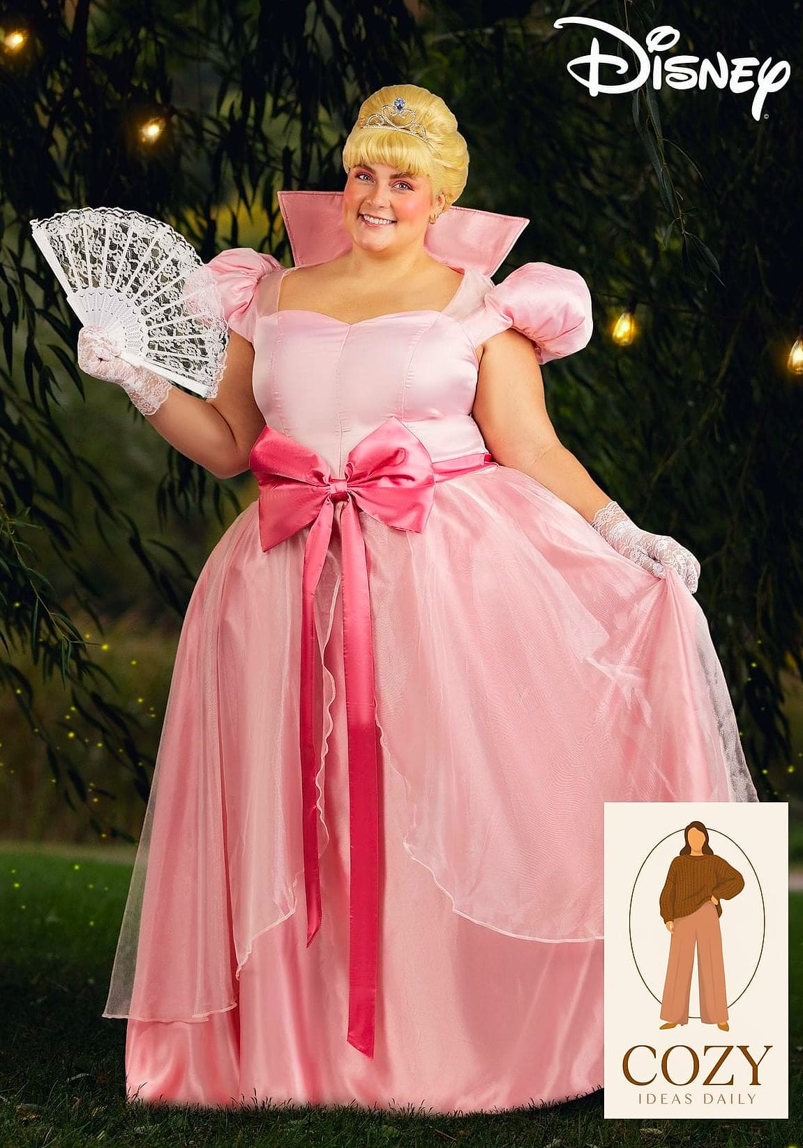 29 Plus Size Disney Outfits Worth Pinning Immediately 6 Wrap Dress in a Bold Print