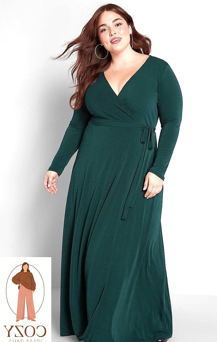 The Wrap Maxi in Animal Print