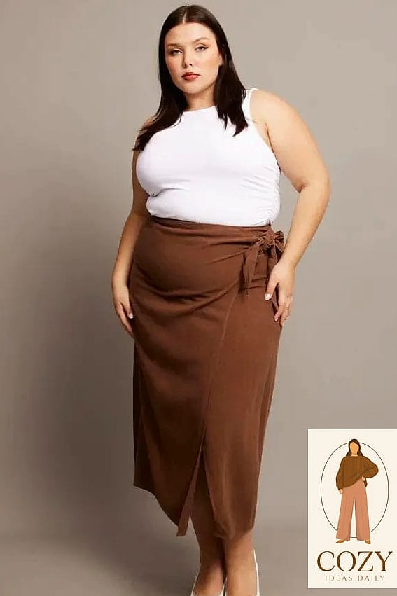 Wrap Skirt and Fitted Tank
